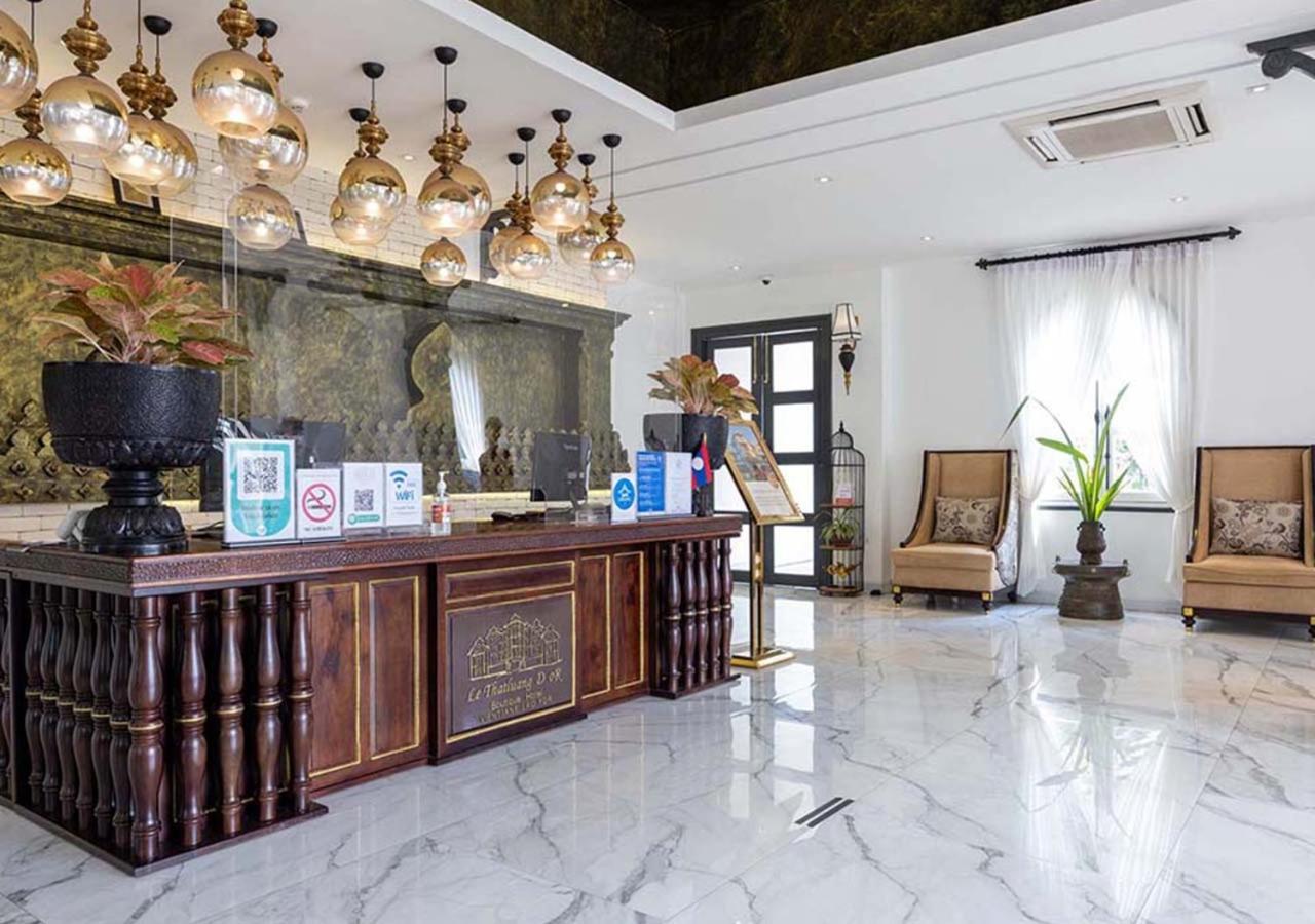 Le Thatluang D'Or Boutique Hotel Vientiane Eksteriør bilde