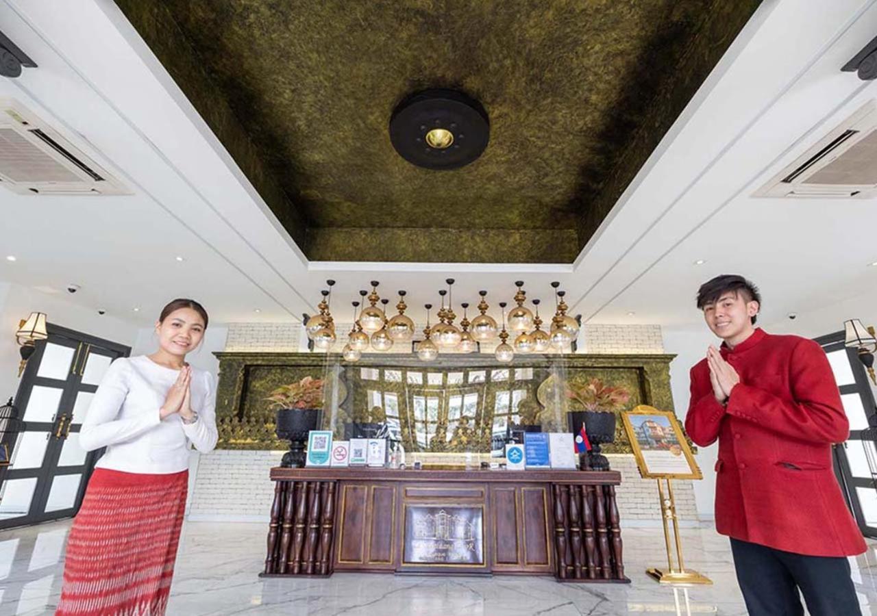 Le Thatluang D'Or Boutique Hotel Vientiane Eksteriør bilde