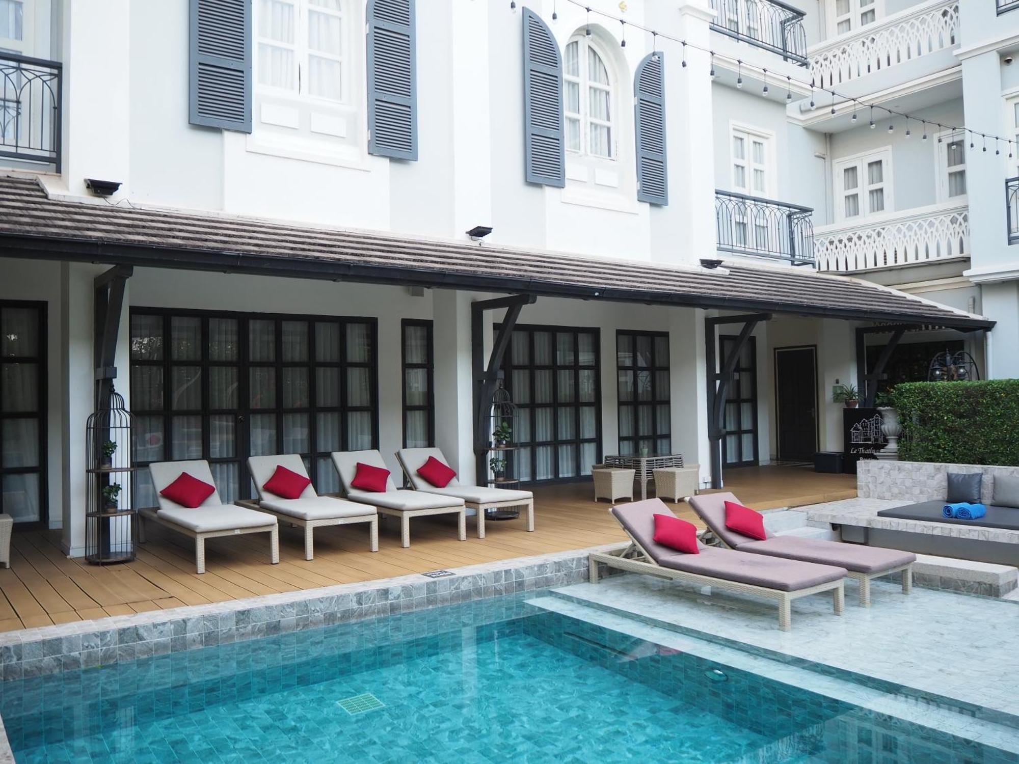 Le Thatluang D'Or Boutique Hotel Vientiane Eksteriør bilde